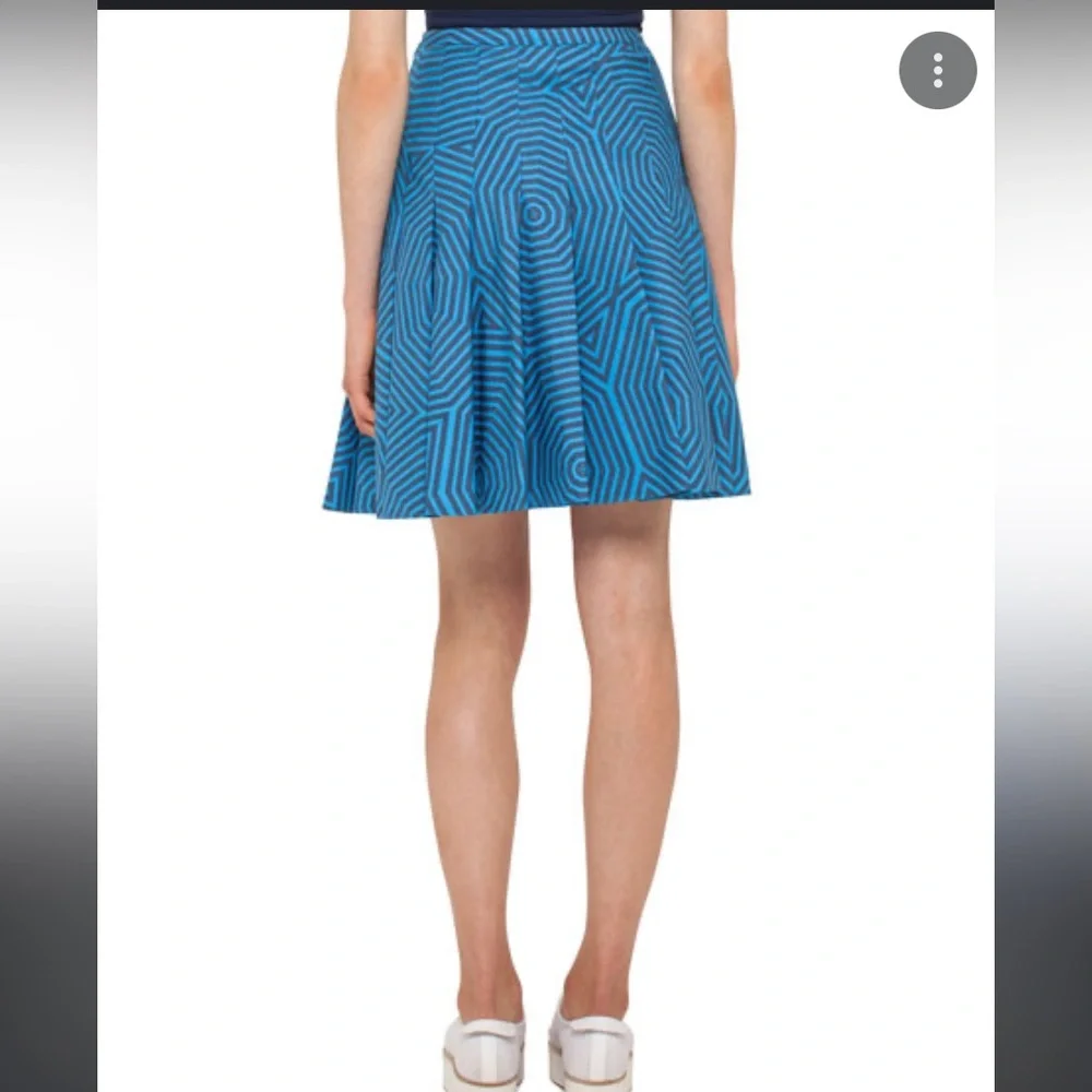 695$ Akris Punto geometric skirt - Picture 2 of 6